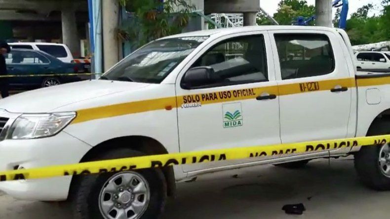 Roban vehículo del MIDA en Tocumen, dos detenidos