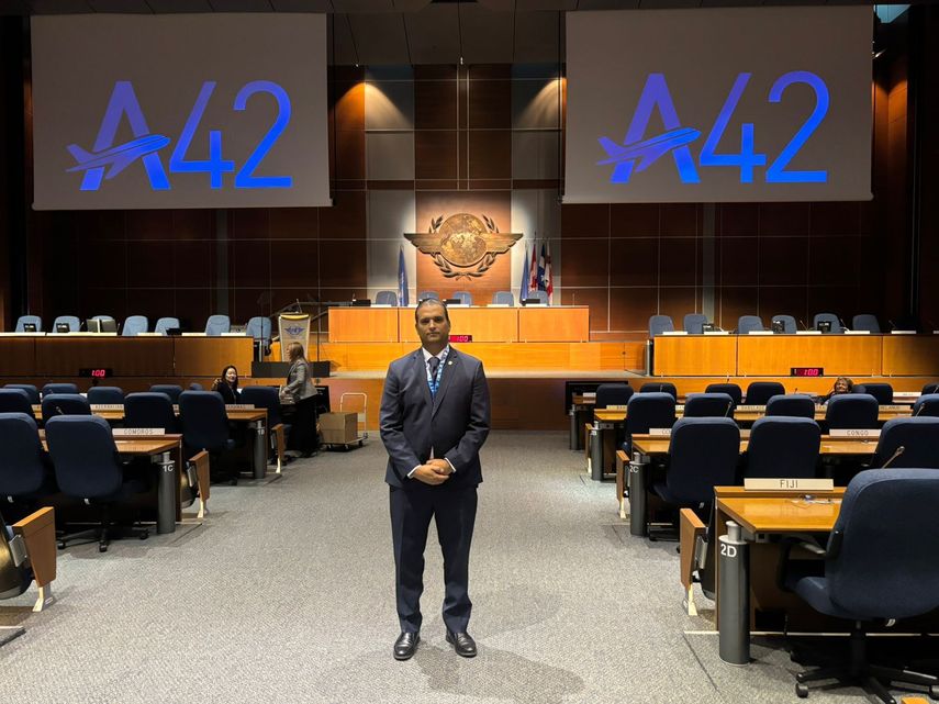 Autoridad Aeronáutica Civil participa en la Asamblea de la Organización de Aviación Civil Internacional.
