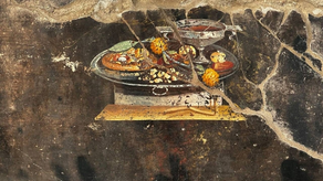 El posible antepasado de la pizza es encontrado en las ruinas de Pompeya