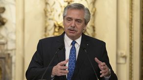 El presidente argentino, Alberto Fernández.