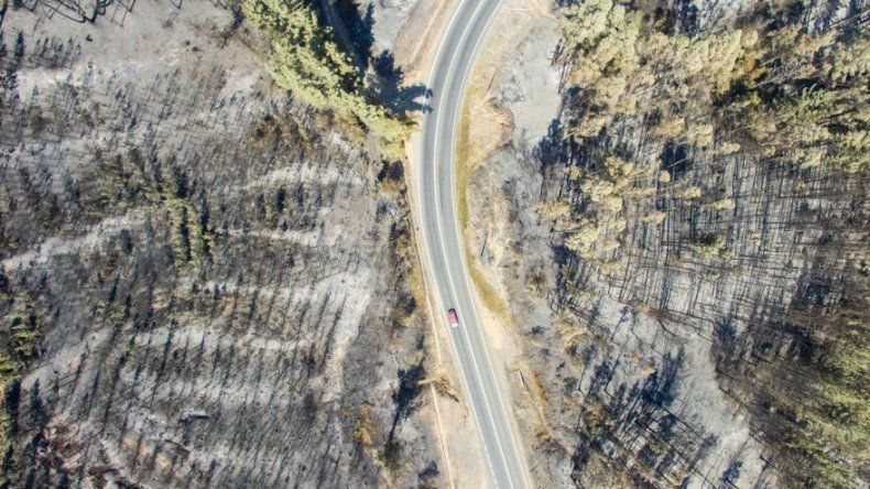 Chile logró reducir significativamente avance de incendios