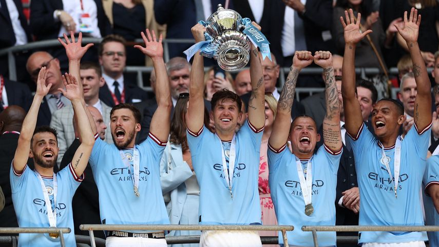 El Manchester City venció al Manchester United y se queda con la FA Cup