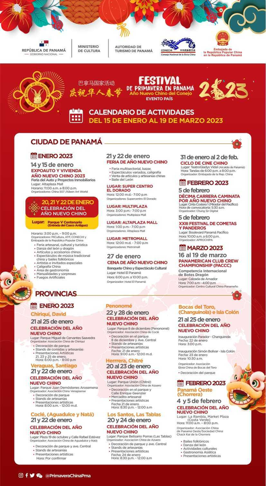 Actividades de Año Nuevo Chino.