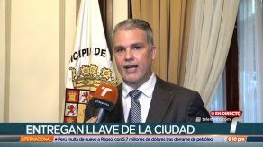 Entregan llave de la ciudad al exdirector de Ingeniería de la Alcaldía de Panamá