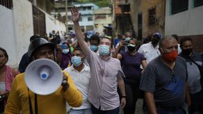 Tomás Guanipa, candidato a alcalde de Caracas, Venezuela.