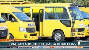 Tarifa de buses colegiales podría aumentar este año