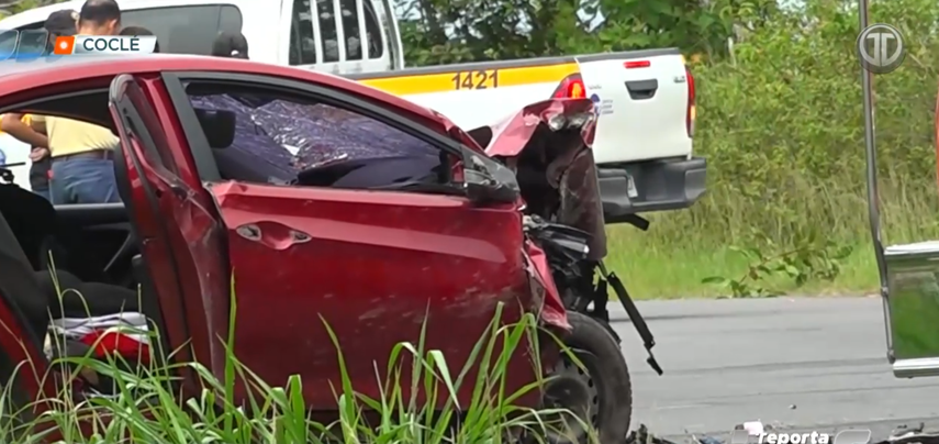&nbsp;Fallece conductor tras accidente de tránsito en Coclé