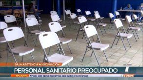 Preocupación ante baja asistencia de personas a las jornadas de vacunación