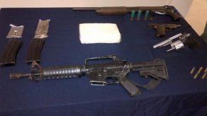Policía de Colón incautó armas de fuego y droga durante operativo