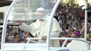 El recorrido del papa Francisco a su llegada a Panamá El recorrido del papa Francisco a su llegada a Panamá