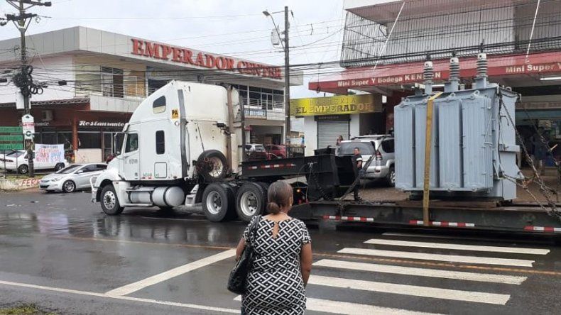 Transformador ya llegó a Arraiján, pero el suministro total de agua podría tardar hasta dos días