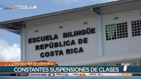 Falta de agua afecta clases en Escuela Bilingüe República de Costa Rica