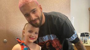 Maluma se reencuentra con niña con cáncer y la invita a su concierto
