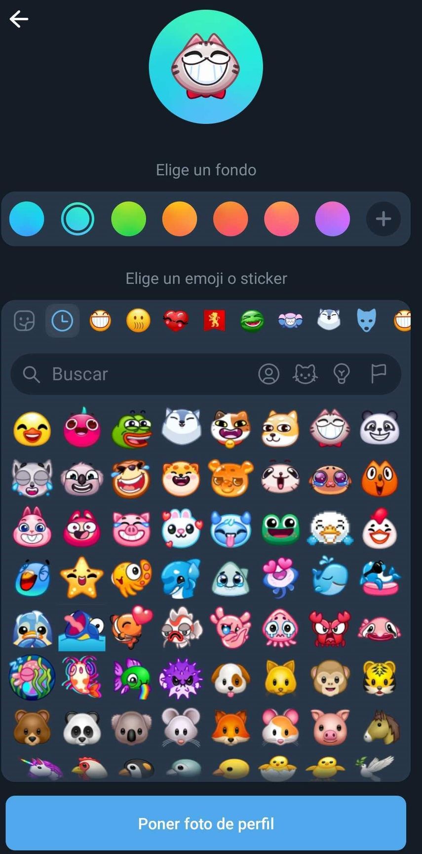 Crea lo que tu prefieras.