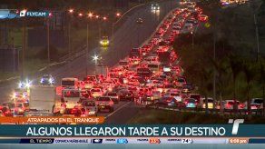Trabajos en vía Panamericana agudizan tranque