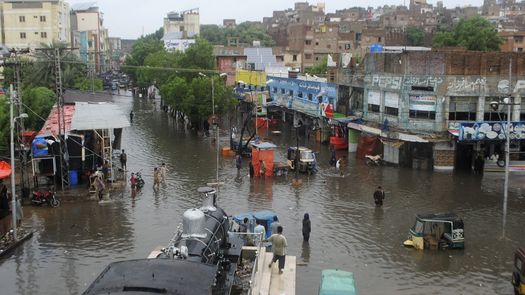 Las inundaciones han agravado la crisis económica de Pakistán.