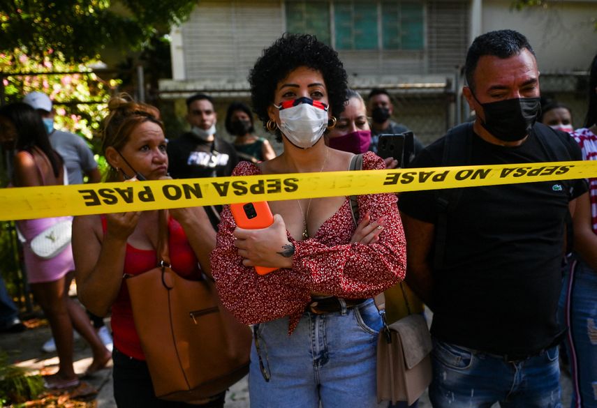 Este miércoles más de mil cubanos protestaron frente a la Embajada de Panamá en La Habana contra la decisión de exigir la visa.