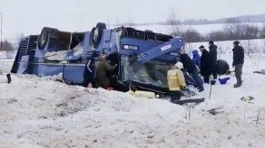 Accidente de bus deja 7 muertos