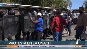 Protestas por aprobación de proyecto de ley que permite reelección en Unachi