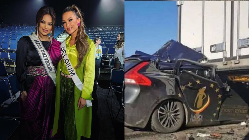 Miss Bélgica 2022 se encuentra entre la vida y la muerte tras horrible choque