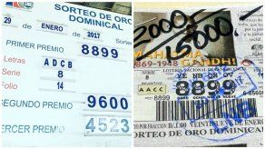 Ganador del sorteo de la Lotería del domingo esperaba 2 mil dólares y recibió 17 mil