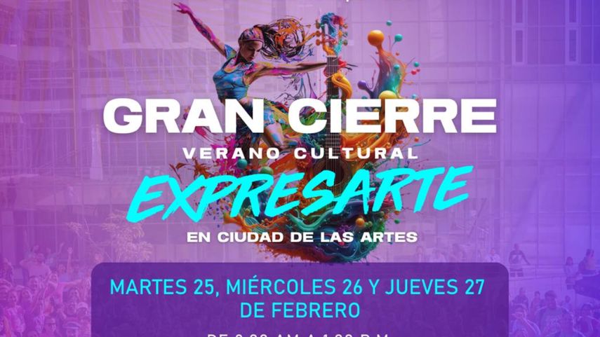 La Ciudad de las Artes se llena de talento con el cierre del Verano Cultural EXPRESARTE