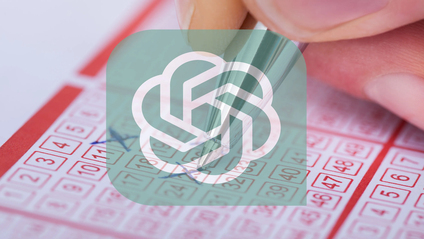 Hombre gana la lotería con Inteligencia Artificial