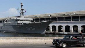 Buque Huasteco de la Armada mexicana ancla en La Habana para visita oficial