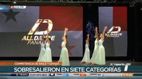 Talento colonense brilla en competencia internacional de baile realizada en Panamá