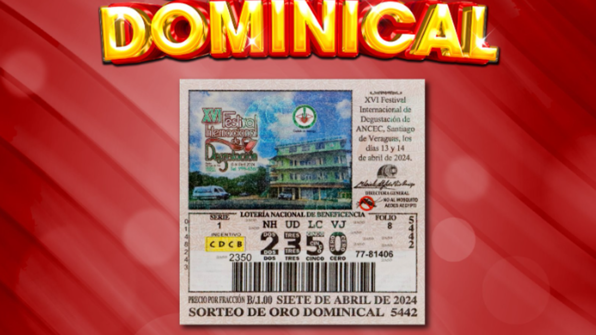 Resultados Lotería Nacional de Panamá EN VIVO: Sorteo del 7 de abril de 2024