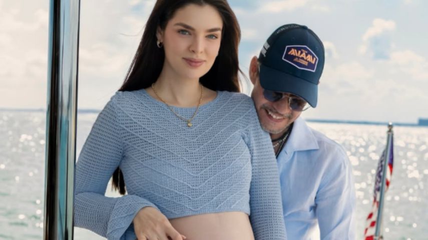 Nadia Ferreira y Marc Anthony anuncian que esperan una niña.