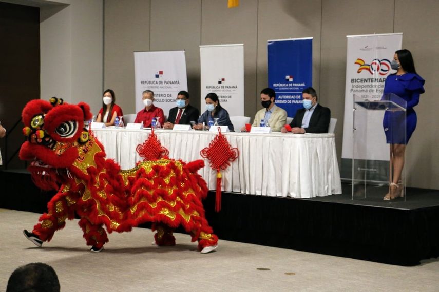 Conferencia de prensa sobre el Año Nuevo Chino 2022.