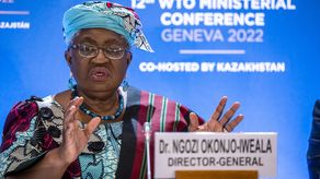 La directora general de la OMC, Nzogi Okonjo-Iweala.