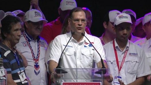 Pedro Miguel González brinda discurso como secretario general del PRD