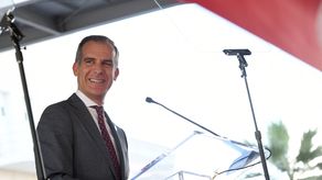 Eric Garcetti, alcalde de Los Ángeles, California.