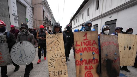Ecuador atraviesa un paro nacional convocado por la Confederación de Nacionalidades Indígenas.