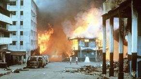 Imágenes de la Invasión de Estados Unidos a Panamá.