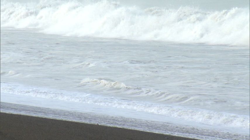 Se espera que la altura de las olas aumente.