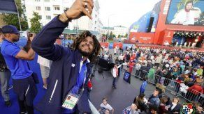 Mazinger Torres la sensación en el FIFA Fan Fest de Saransk