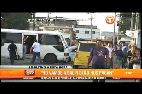 Transportistas de Torrijos Carter exigen indemnización
