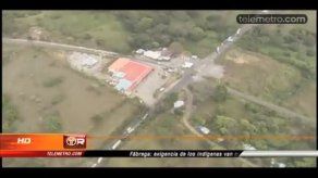 Indígenas mantienen secuestrados a ticos en la Interamericana