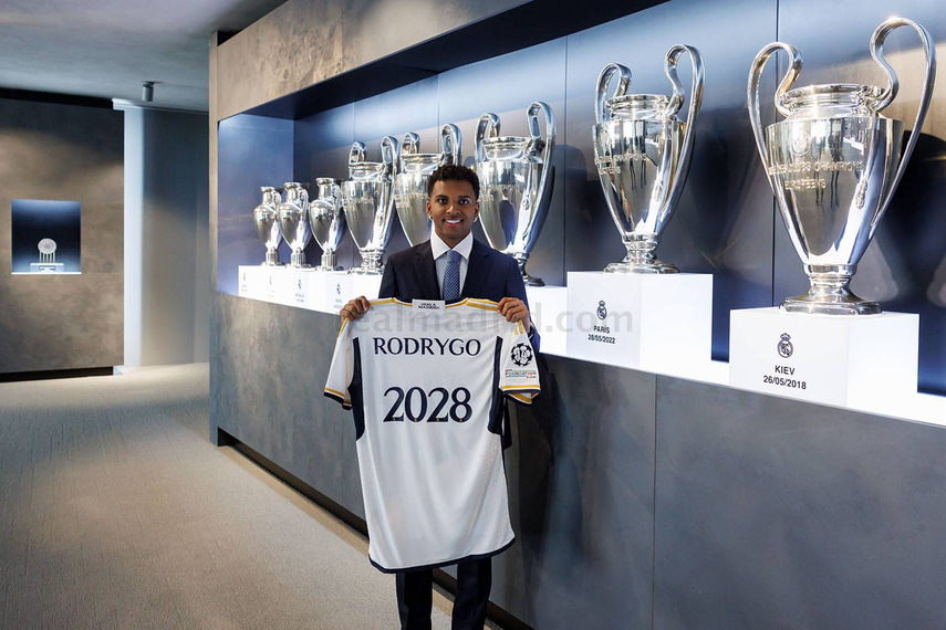 El Real Madrid renueva a Rodrygo hasta 2028&nbsp;