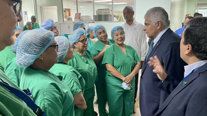 Presidentel Mulino visita Complejo Hospitalario Arnulfo
