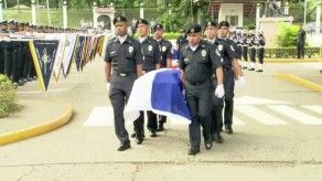 Dan el último adiós a unidade de la Policía asesinados Dan el último adiós a unidade de la Policía asesinados