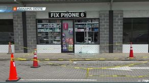 Robo en tienda de celulares en Capira.