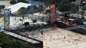 Asciende a 516 número de heridos por incendio en parque acuático en Taiwán