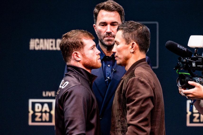 Canelo Álvarez se enfrentará a Gennady Golovkin en las 168 lb.