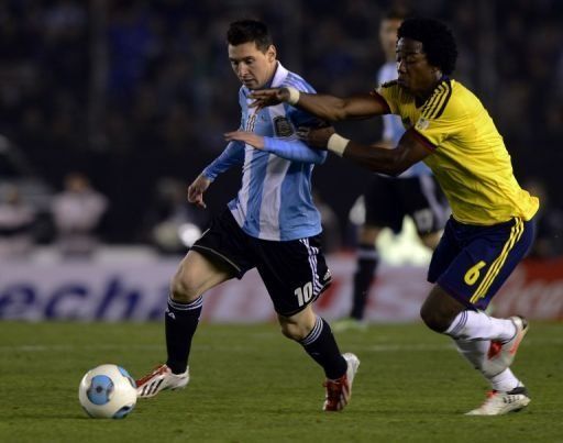 Argentina y Colombia igualan 0-0 en eliminatoria al Mundial-2014