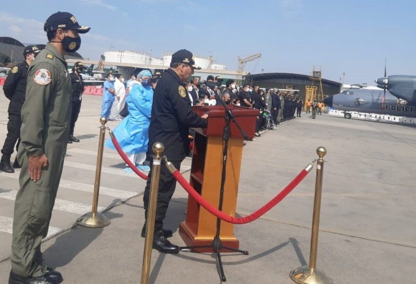El comandante general de la Policía en Perú