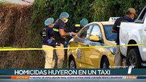 Asesinan a un hombre dentro de un taxi en La Riviera